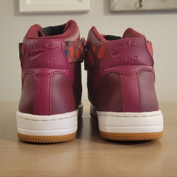 Womens Air Force 1 Ultra Force Mid 'Camo Print' Size 8.5 - Picture 4 of 12